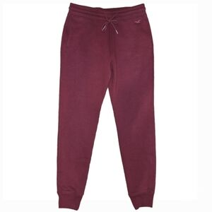 Ladies Hollister Joggers - Extra Small Tall - Maroon